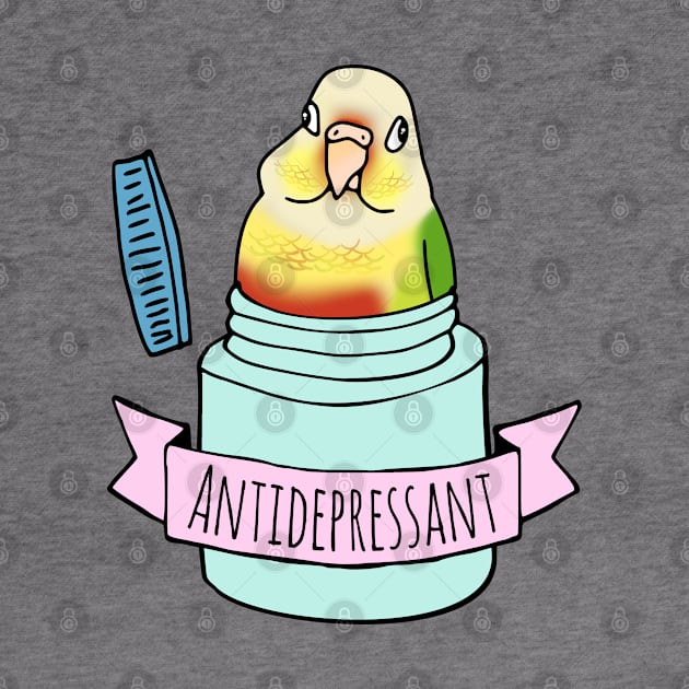 Antidepressant Pineapple Conure by FandomizedRose